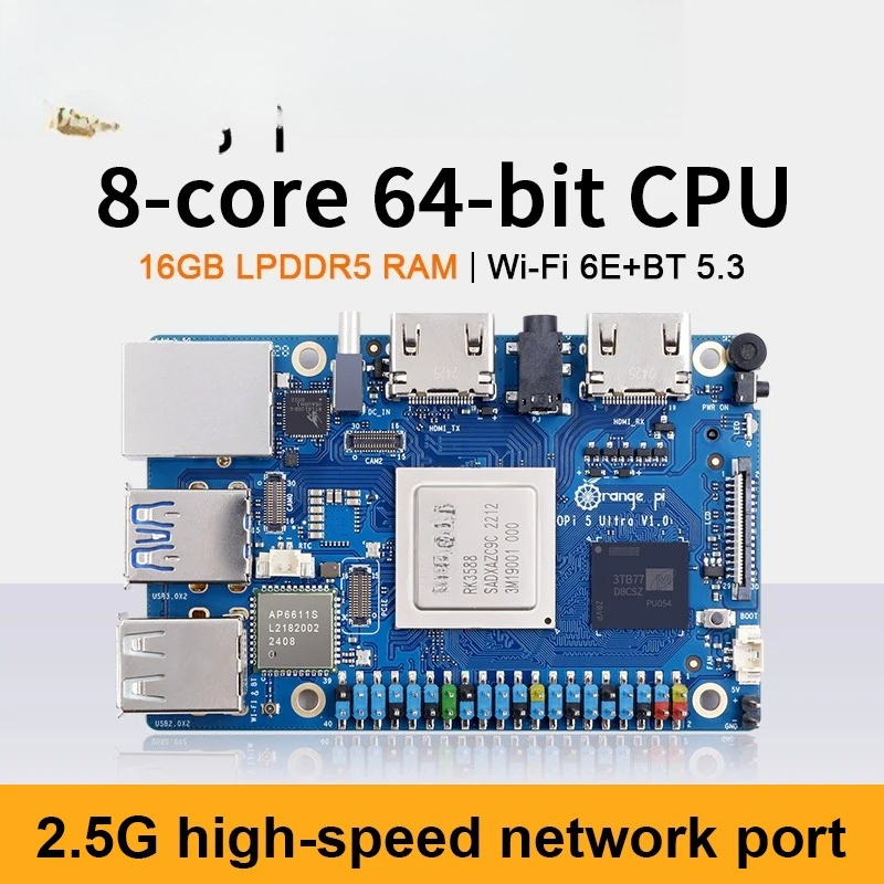 Rk3588 Mini Pc Board - Pi 5 ultra 16g ram rk3588