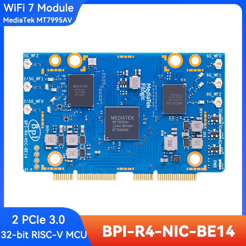 Módulo WiFi 7 Banana Pi BPI-R4 - Bananapi Bpi R4 Wifi 7 avaliação e preço