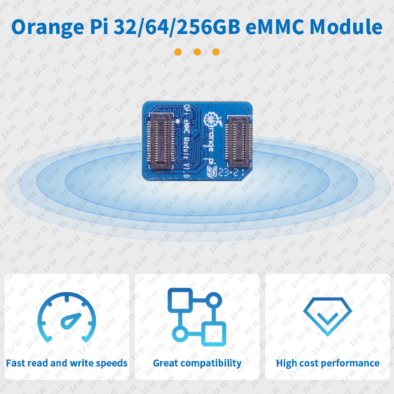 Módulo EMMC Orange Pi 32GB 64G - Orange Pi 5 Plus 32Gb avaliação e preço