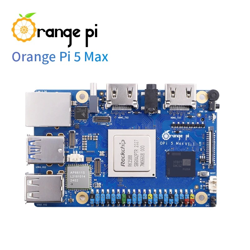 Placa de Desenvolvimento RoRuS - Orange Pi 5 Max Rk3588 avaliação e preço