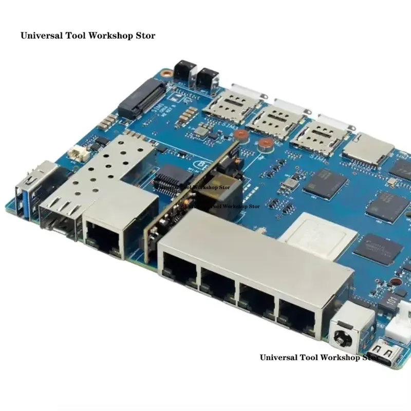 Placa de Roteador WiFi 7 Banan - Bananapi Bpi R4 Wifi 7 avaliação e preço