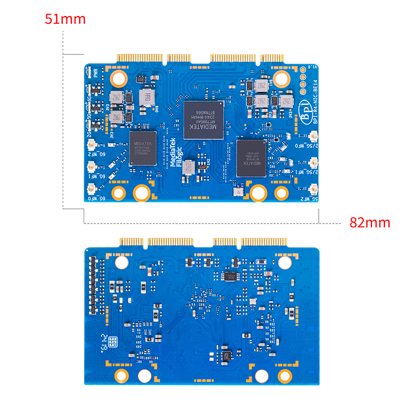 Módulo WiFi 7 Banana Pi BPI-R4 - Bananapi Bpi R4 Wifi 7 avaliação e preço