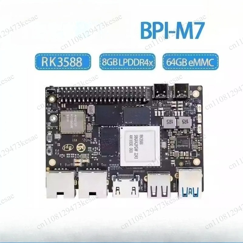Pi BPI-M7 / ArmSoM Sige7 RK358 - Rk3588 Mini Pc Board avaliação e preço