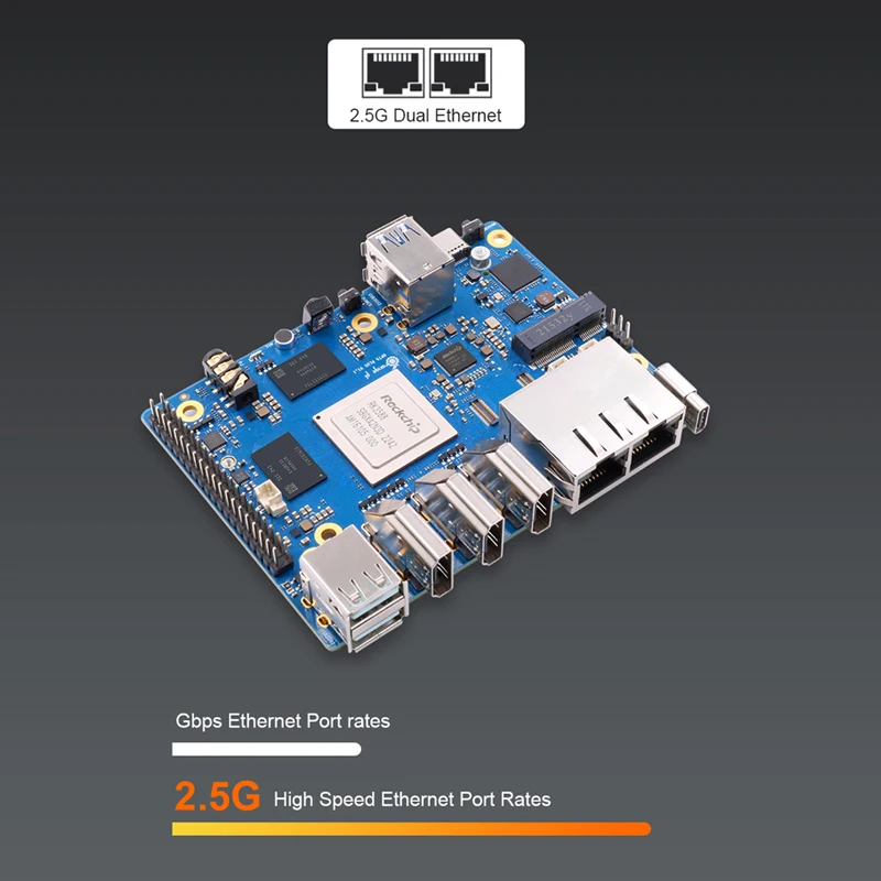 Orange pi 5 plus 4 8 16gb ram  - Rk3588 Mini Pc Board avaliação e preço
