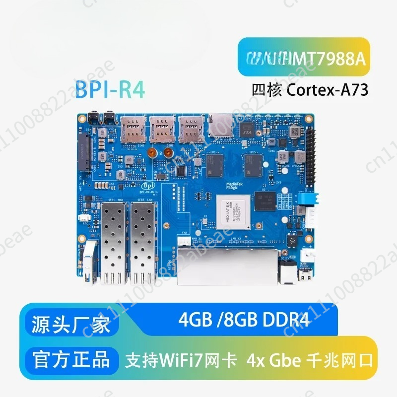 Placa de Roteador Wifi 7 para  - Bananapi Bpi R4 Wifi 7 avaliação e preço
