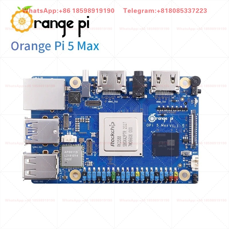 Orange Pi 5 Max 8GB / 16GB RAM - Orange Pi 5 Max Rk3588 avaliação e preço