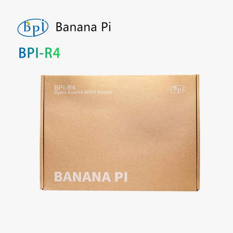Kit de Placa de Desenvolviment - Bananapi Bpi R4 Wifi 7 avaliação e preço