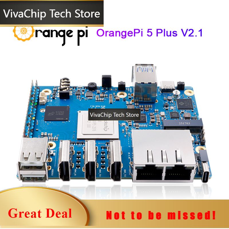 VivaCTOrange Pi 5 Plus Mini PC - Rk3588 Mini Pc Board avaliação e preço